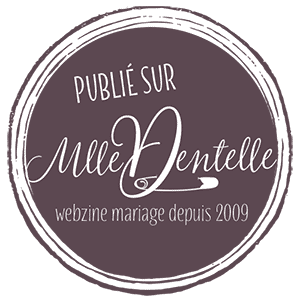 Featured on MlleDentelle wedding Blog